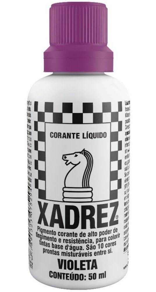 Rende Mais  Corante Líquido Xadrez 50 ml Violeta